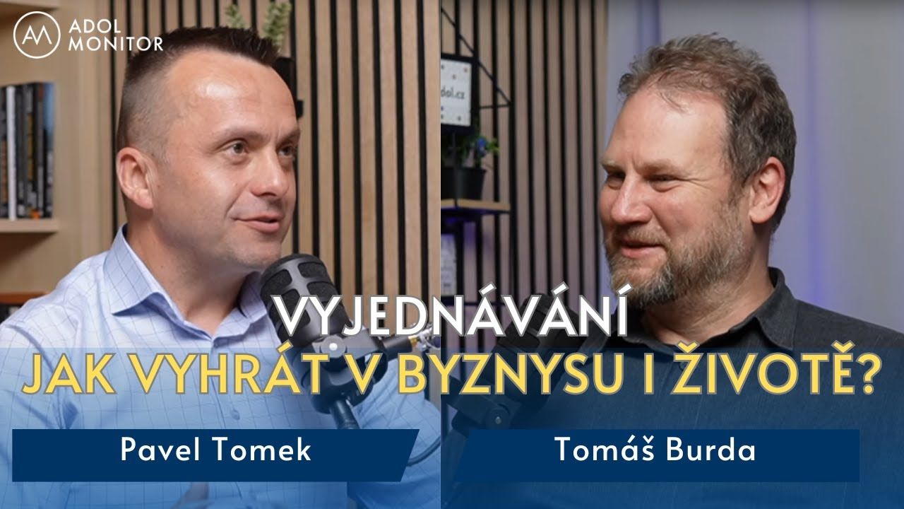 Jak díky vyjednávání vyhrát v byznysu i v životě – Tomáš Burda