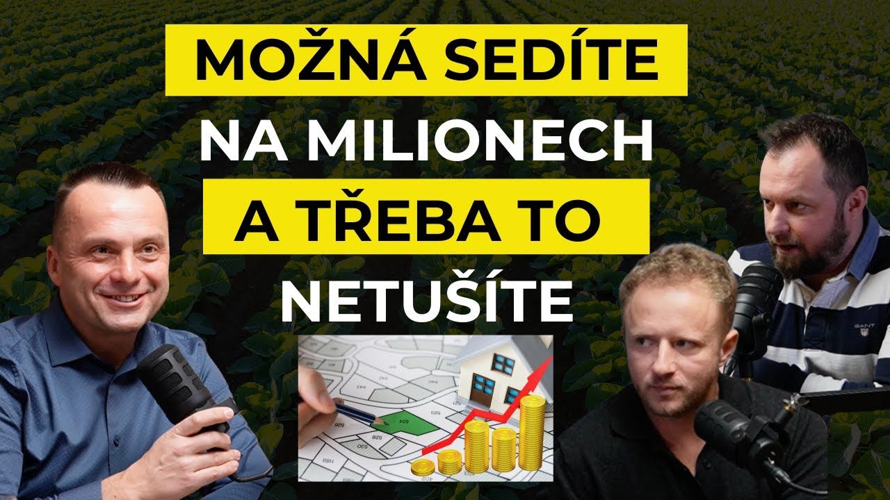 Jak proměnit pole za 100 Kč na stavební parcelu za 5000 Kč – pozemkový development
