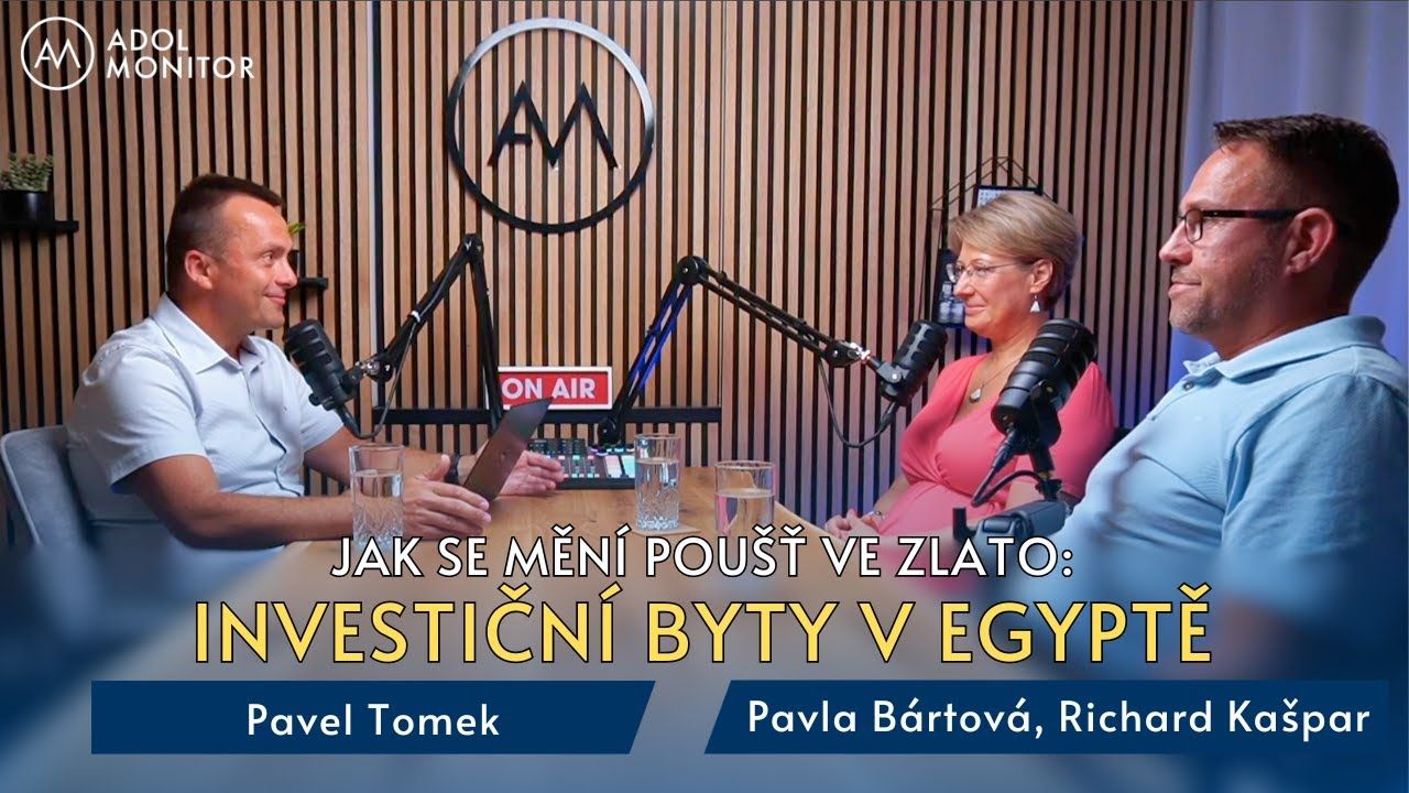 Jak se mění poušť ve zlato: Investiční byty v Egyptě – Pavla Bártová a Richard Kašpar