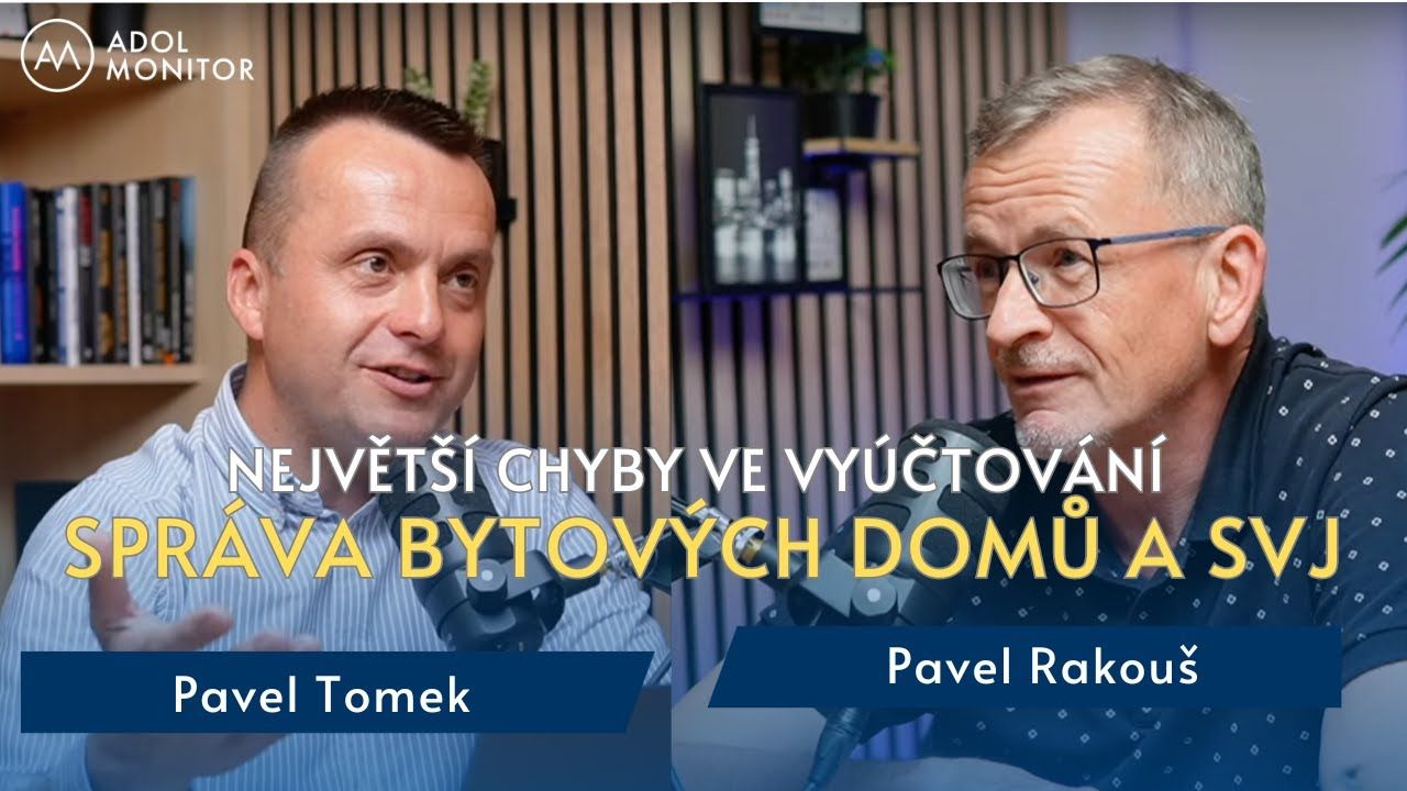 Bydlíte v bytě? Největší chyby při vyúčtování energií a správy v SVJ – Pavel Rakouš z MMR